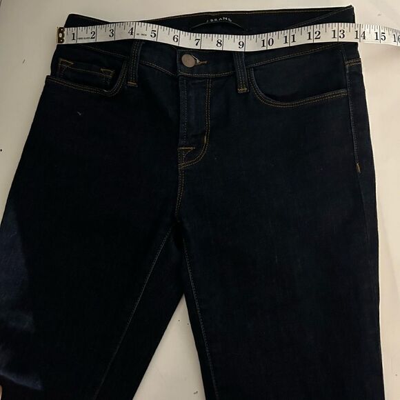 J Brand Cropped Pure Dark Wash Skinny Jeans Size 26 STYLE 80035C032 - Picture 6 of 9